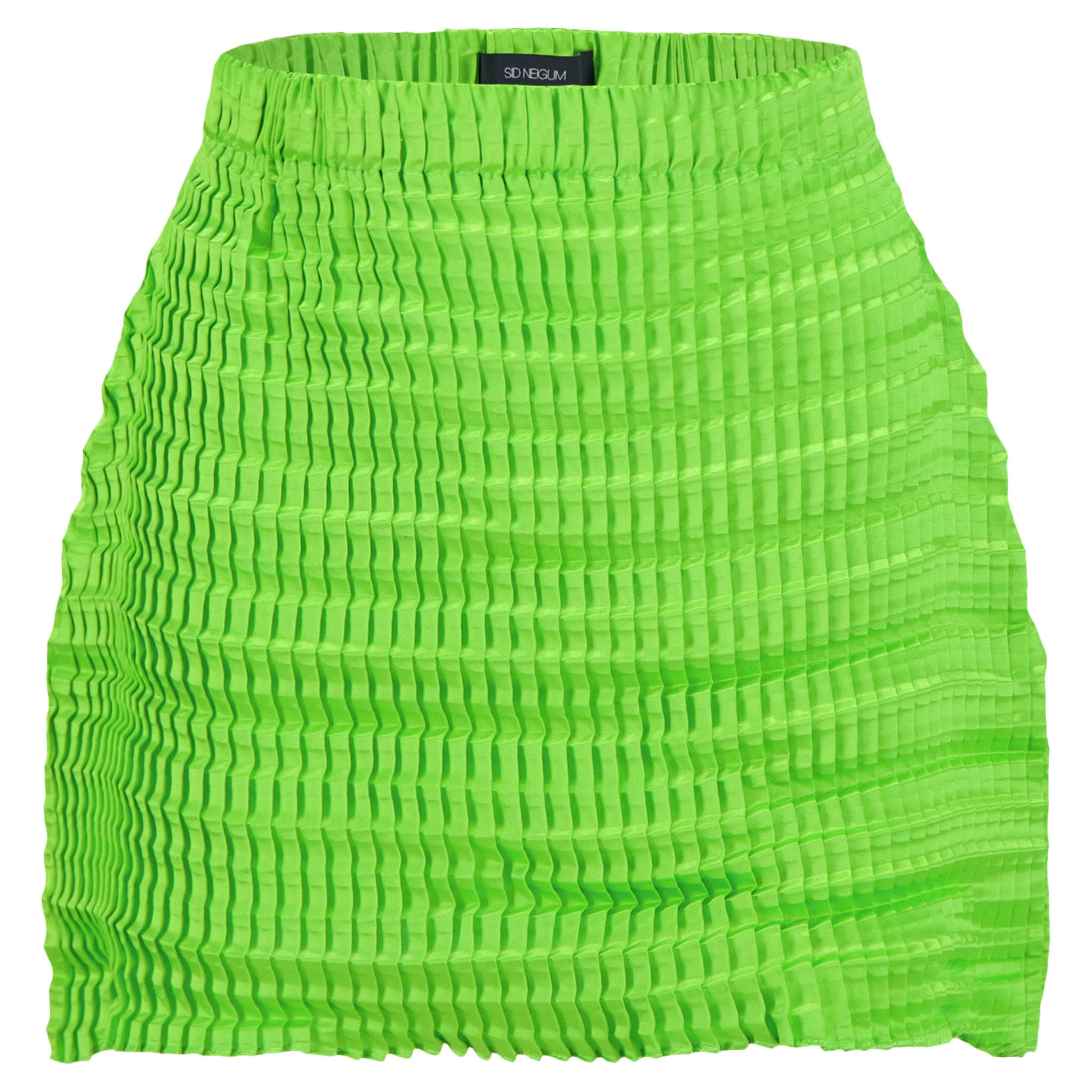 Double Pleated Bell Mini Skirt – Sid Neigum